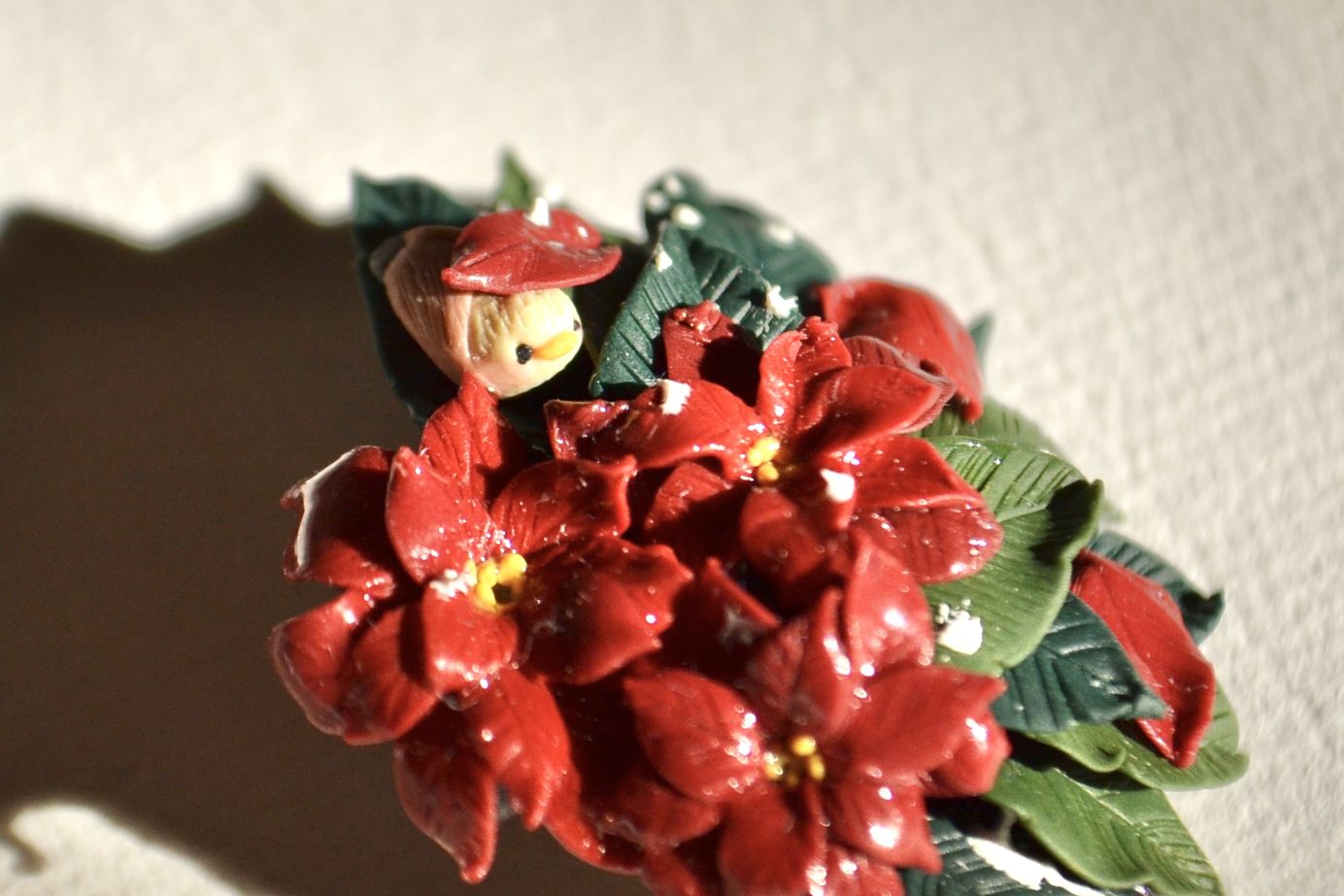 Broche des Pinsettias
€40